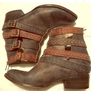 Free Bird Western Roper Booties 🦅 Sz. 9
